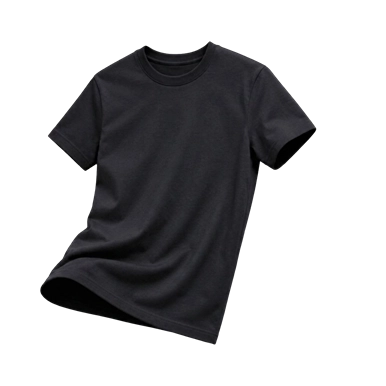 T-SHIRT REGULAR 190G – JHK – TSRA190 — couleur Noir